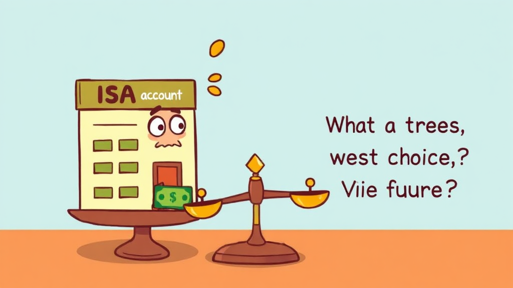 ISA 계좌 출금 시 주의사항 (cartoon 스타일)