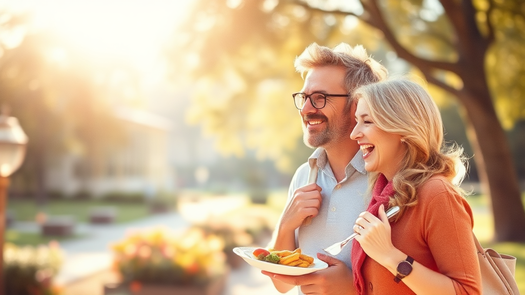 식후 운동, 소화에 도움될까? (watercolor 스타일)