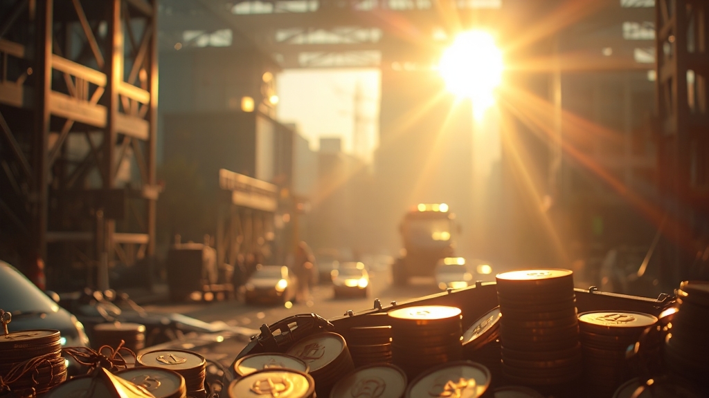 가상화폐 세금, 왜 유예되었을까? (realistic 스타일)