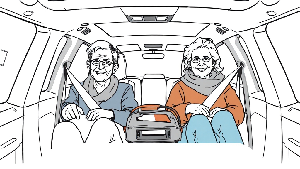 승차감 & 편의 기능 비교 (illustration 스타일)