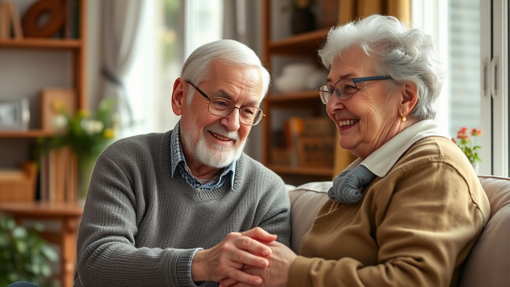 노후 일자리 및 주거 지원: 활기찬 노후와 안정적인 삶 (realistic 스타일)