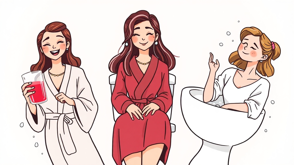 재발 방지를 위한 관리법 (cartoon 스타일)