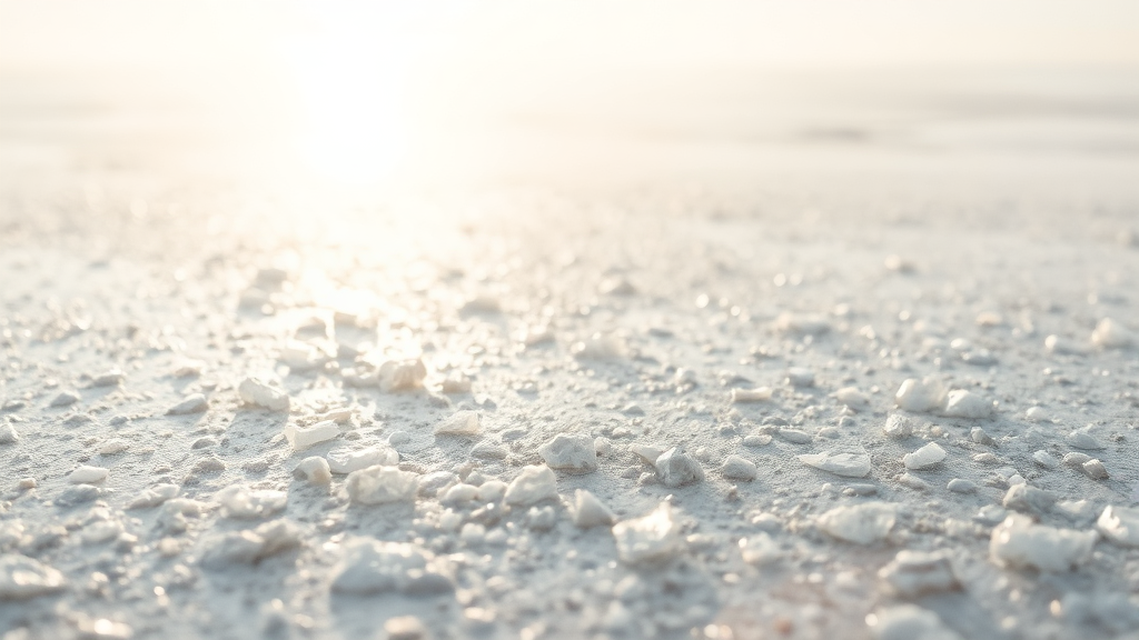 문정희 납작배 비결! 토판염 소금물 A to Z 3 토판염, 무엇이 특별할까? (watercolor 스타일)