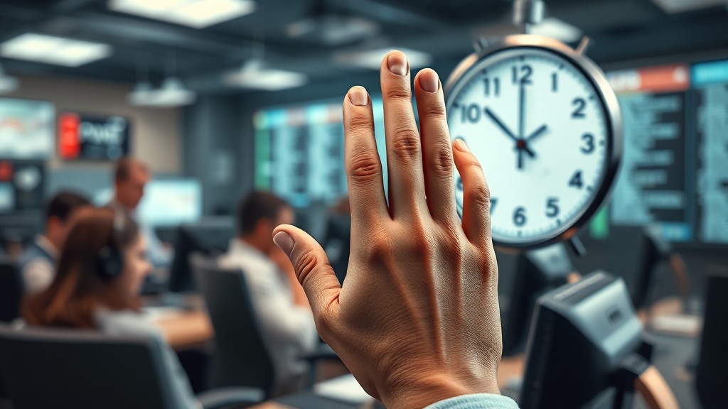 상담원 연결 팁 (realistic 스타일)