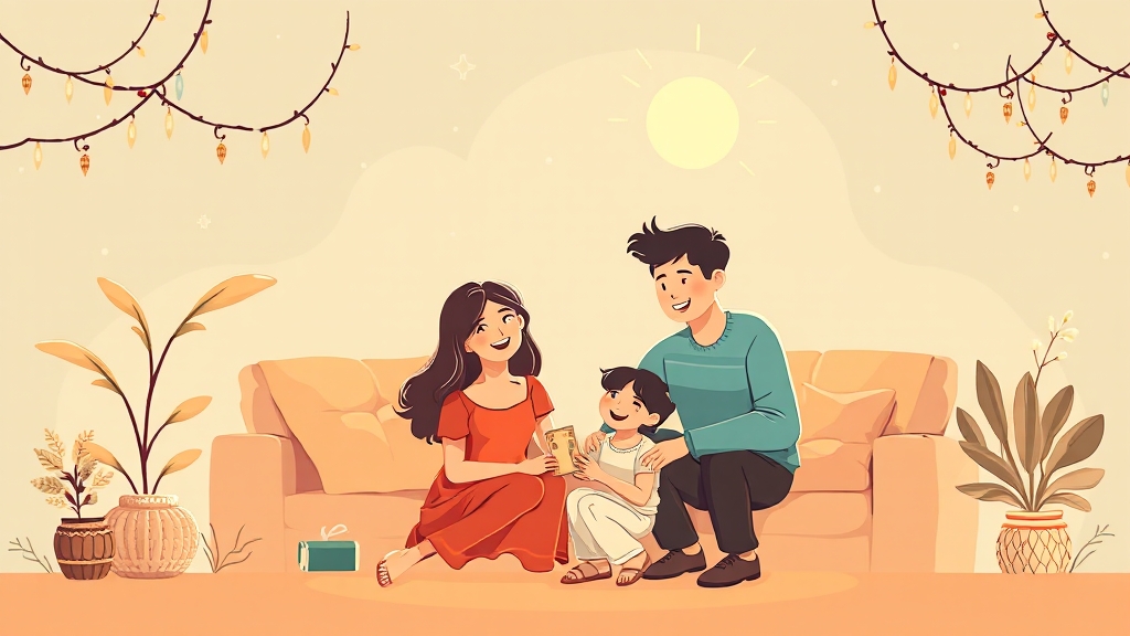 가족 명의 활용 전략 (illustration 스타일)