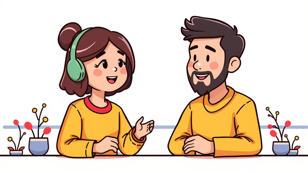 Google Vids의 장점, 한계점 및 미래 전망 (cartoon 스타일)