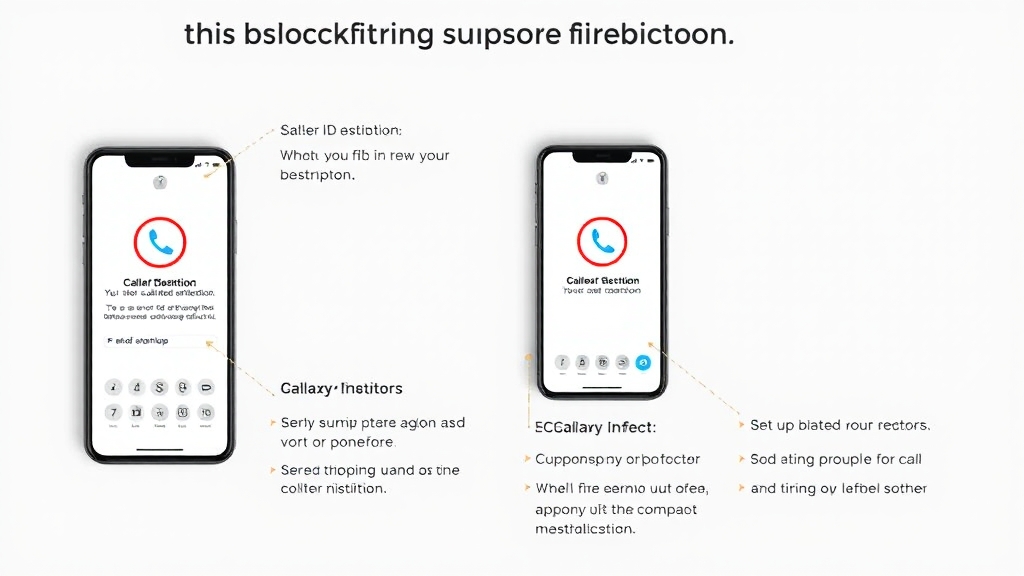 발신번호 표시제한 전화 차단법 (realistic 스타일)