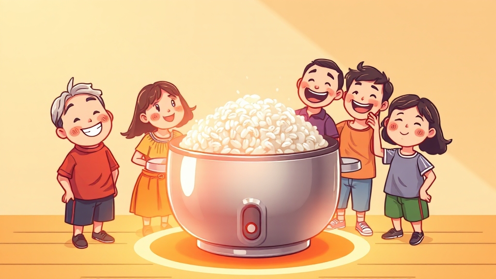 결론: 맛있는 밥을 위한 선택 (cartoon 스타일)