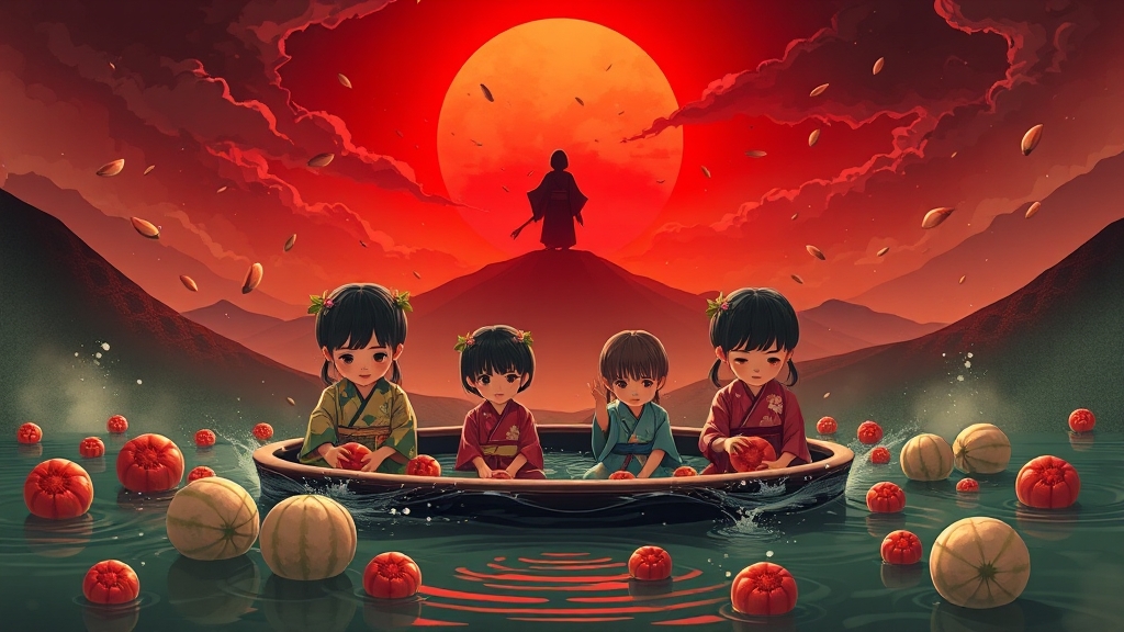 복날에 전해지는 속신들 (illustration 스타일)