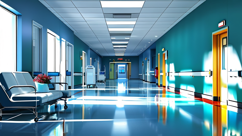 하루 두 곳 병원 이용 시 보험 청구 가능성 (realistic 스타일)