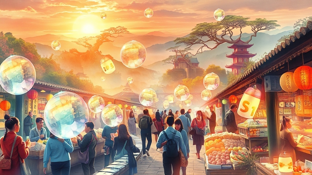온누리상품권, 왜 써야 할까? (watercolor 스타일)