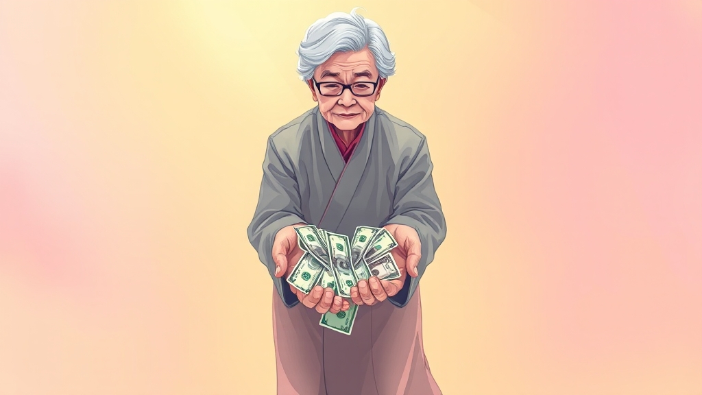 급여 수준 및 근무 조건 (illustration 스타일)