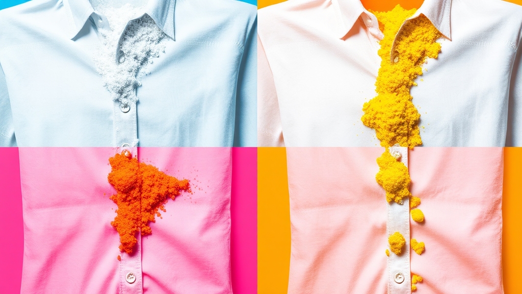 재료별 효과 비교 (popart 스타일)