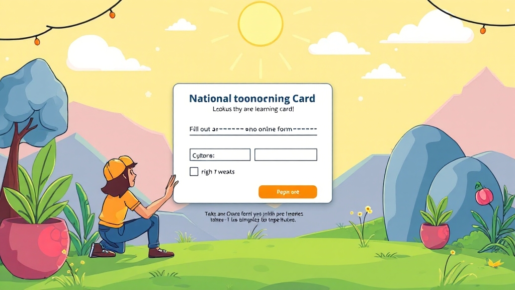 간단한 신청 방법 (cartoon 스타일)