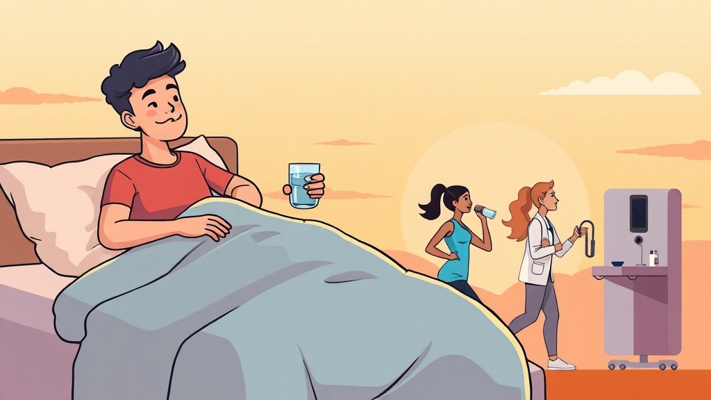 저혈압, 어떻게 대처해야 할까요? (cartoon 스타일)