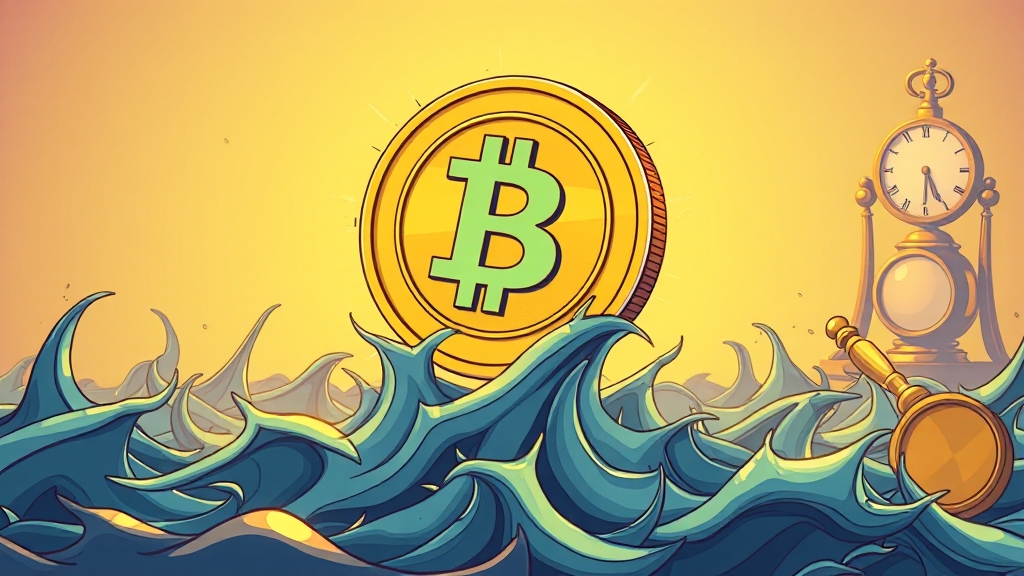 스테이블 코인 투자 시 리스크는 무엇일까요? (cartoon 스타일)