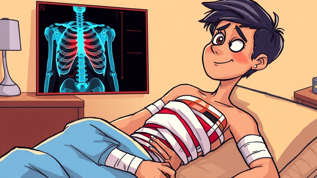 복대, 도움이 될까? (cartoon 스타일)