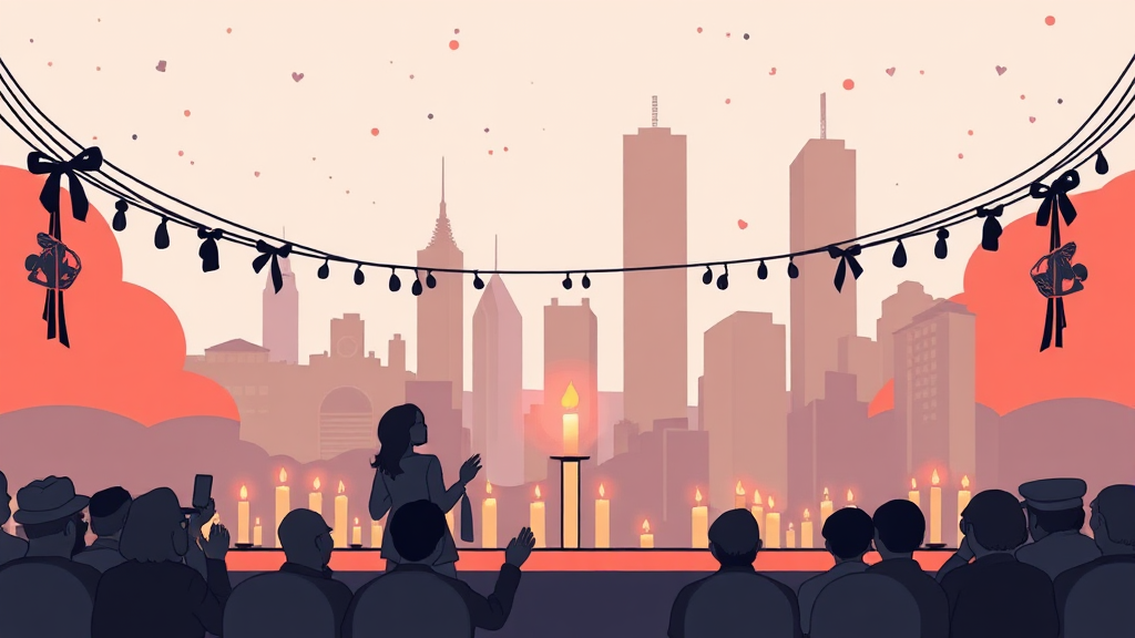 마마 어워즈, 애도와 추모 표명 (illustration 스타일)