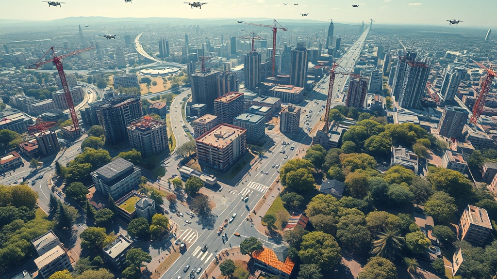 항공사진 및 기타 서비스 활용 (illustration 스타일)