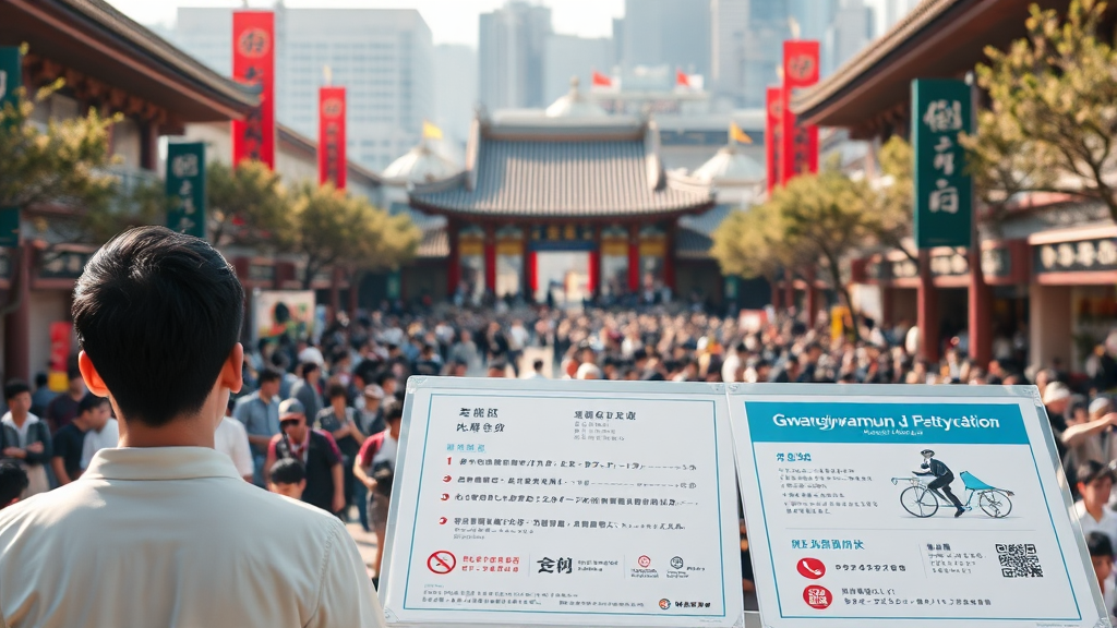 BTS 광화문 공연 가이드: '아리랑' 컴백 라이브 예매 방법, 넷플릭스 생중계 및 관람 꿀팁 14 안전 요원과 관람객의 질서 정연한 모습 이미지