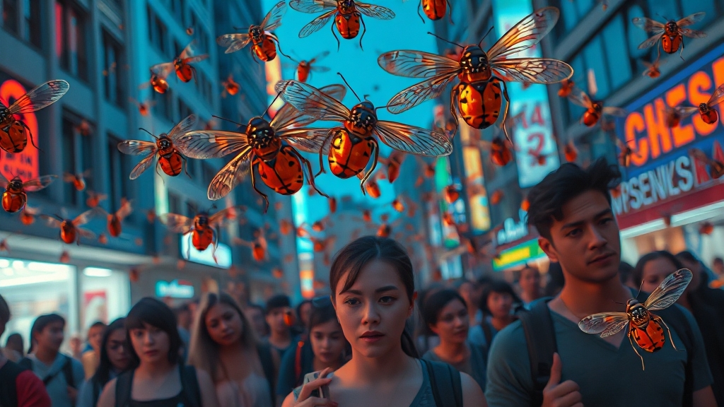 러브버그, 왜 문제일까? (illustration 스타일)