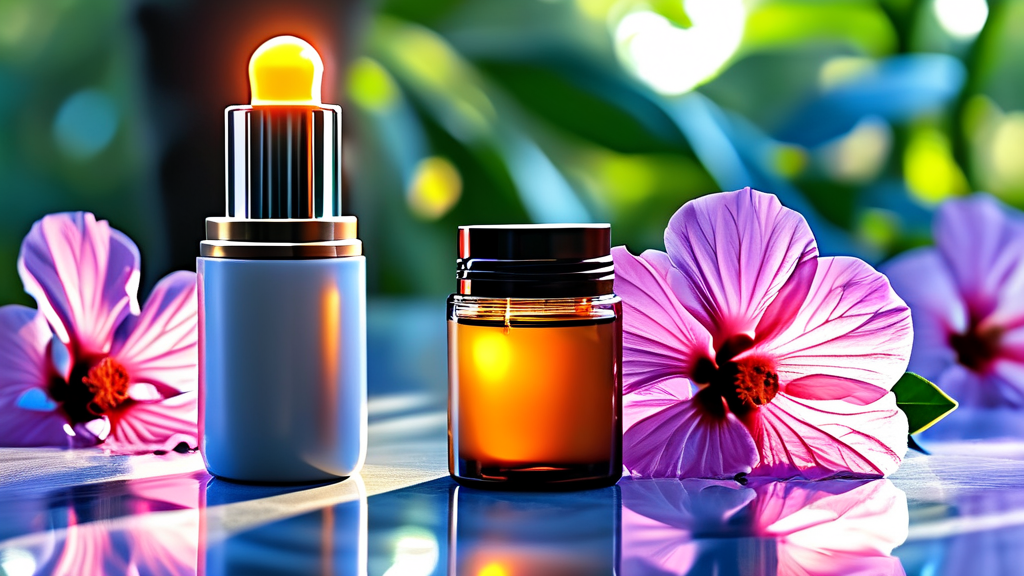 글루타치온 크림과의 시너지 효과 (realistic 스타일)