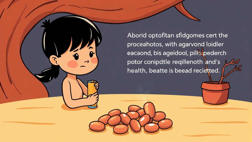 침향환 섭취 시 주의사항 (cartoon 스타일)