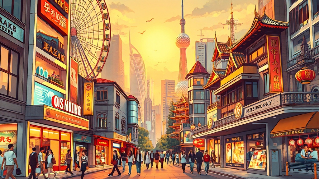 인기 여행지 심층 분석 (illustration 스타일)