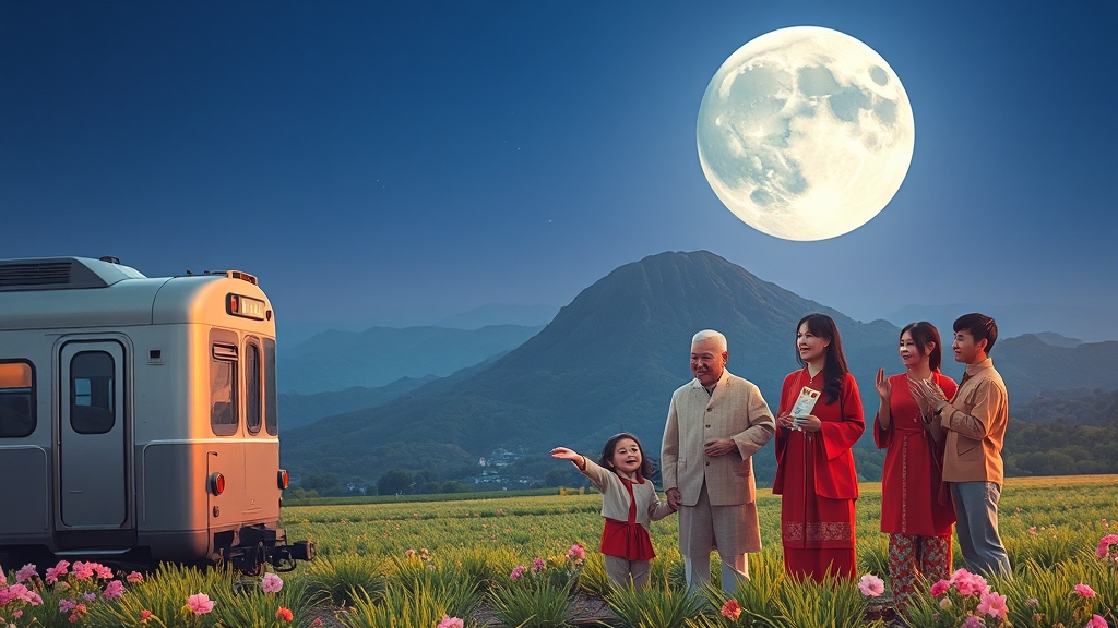 추석 특별 수송 기간 분석 (realistic 스타일)