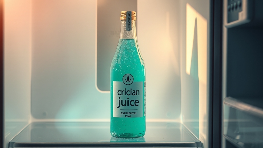 붕어즙 보관 및 유통기한 (realistic 스타일)