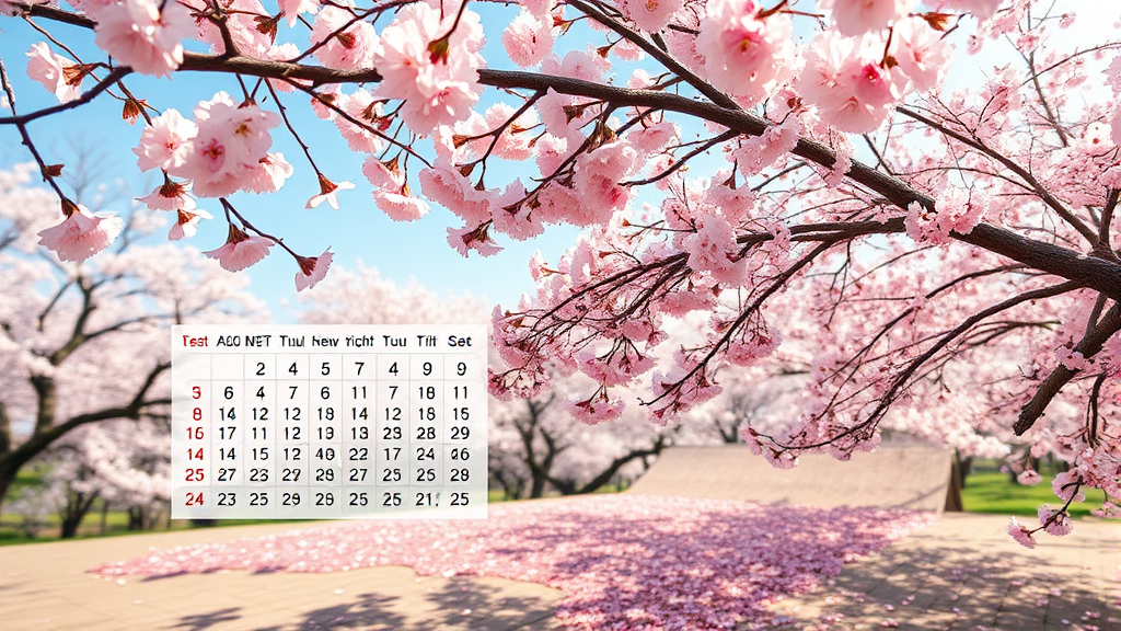 벚꽃 개화 시기 완벽 분석: 놓치지 않는 봄꽃 여행 (realistic 스타일)