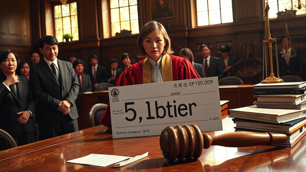 손해배상액, 얼마나 받을 수 있을까요? (realistic 스타일)