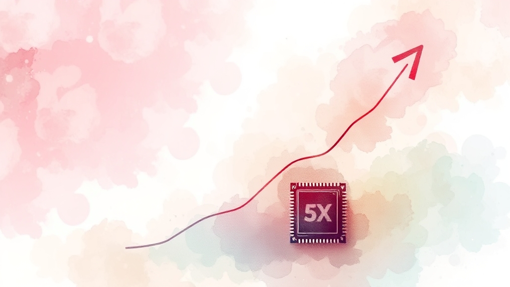 실적, 얼마나 좋아졌나? (watercolor 스타일)