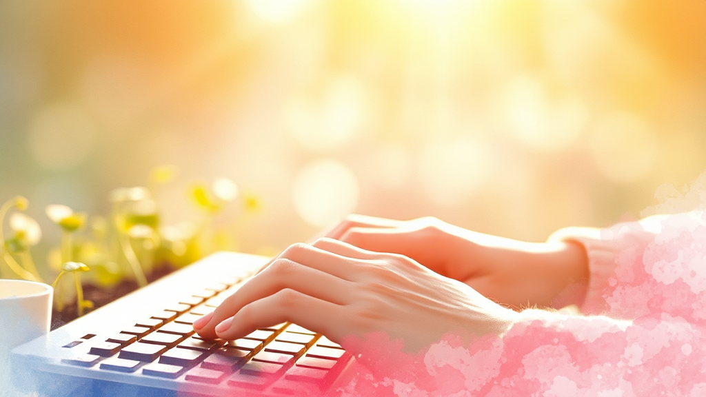 AI 글쓰기 부업 가이드 (watercolor 스타일)