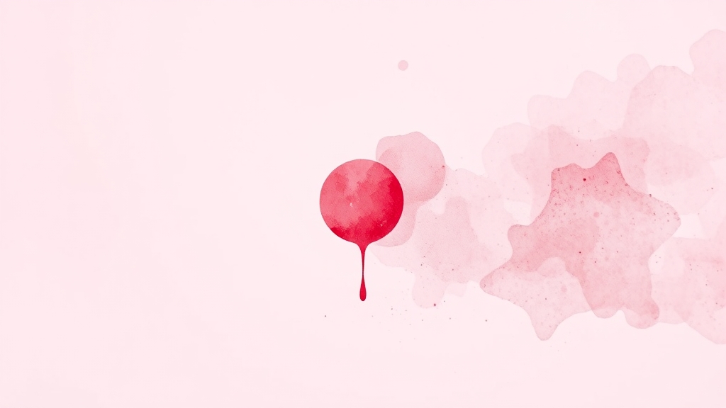 배란혈 특징과 원인 파악 (illustration 스타일)