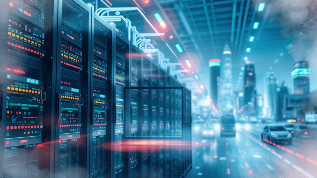 광섬유 산업, 지금 어때? (watercolor 스타일)