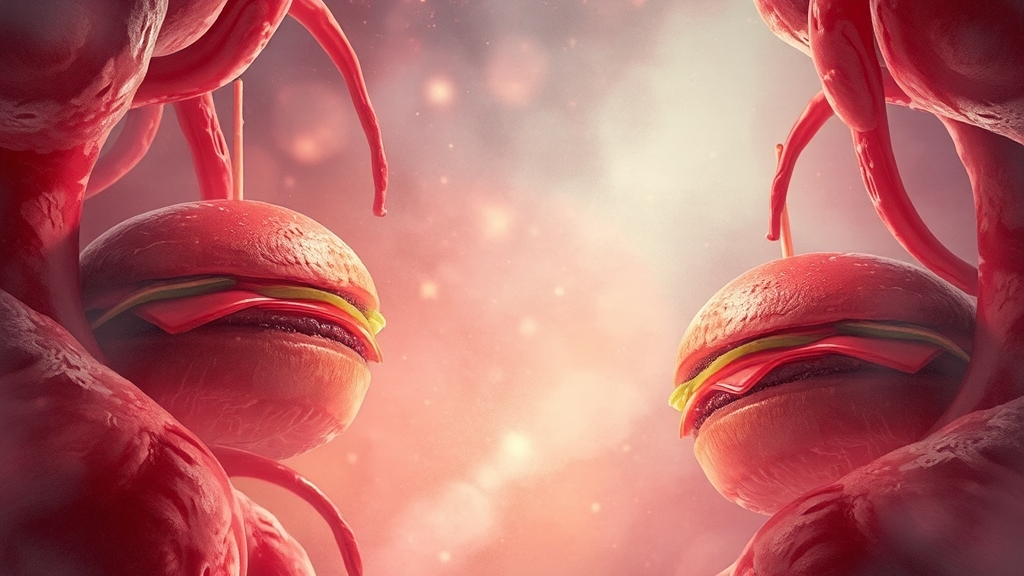 고지혈증, 왜 생기는 걸까요? (watercolor 스타일)