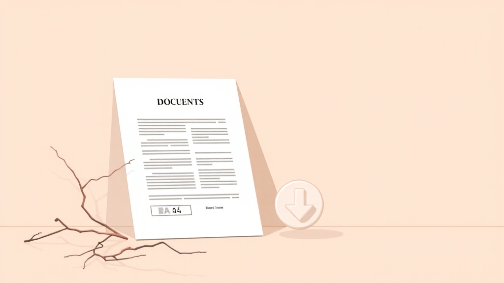 협의이혼 서류 완벽 가이드: 다운로드부터 작성까지 (2025최신) 7 이혼 서류 다운로드 사이트 (illustration 스타일)