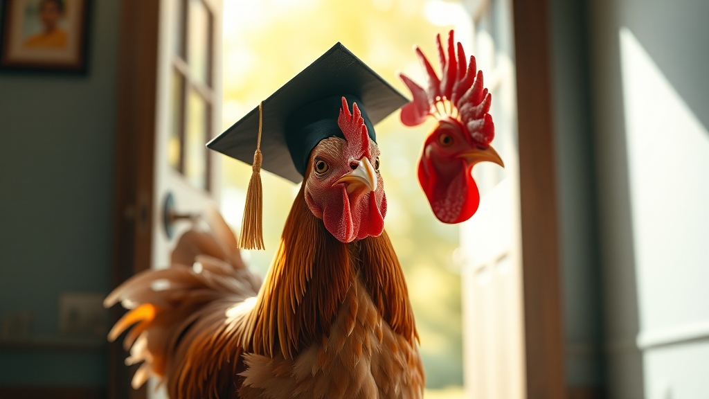 닭띠별 상세 운세: 출생 연도별 풀이 (realistic 스타일)