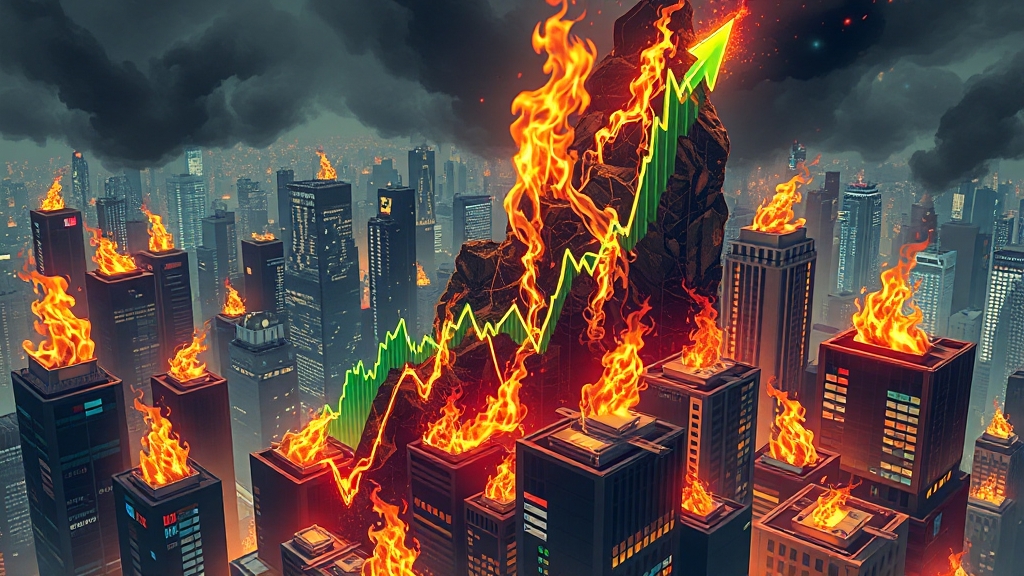 오픈도어 주가 급등, 왜? (illustration 스타일)