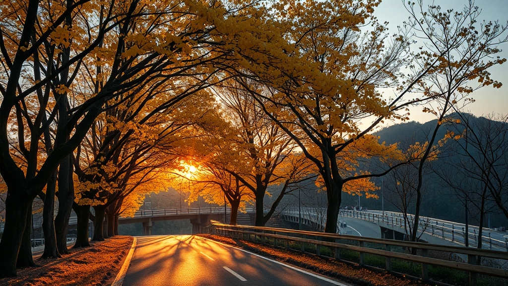 주요 포토존 및 추천 동선 (realistic 스타일)