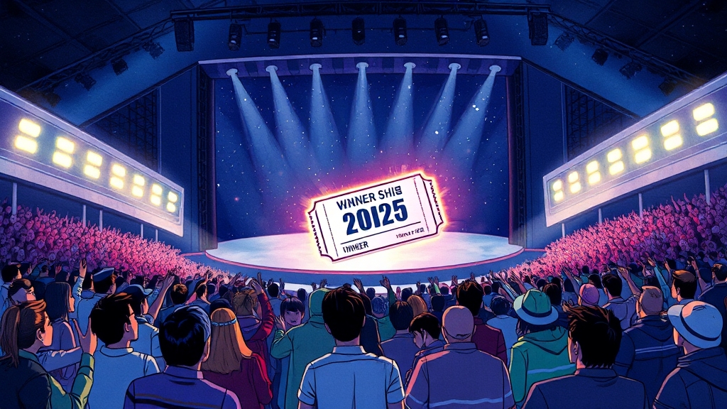 2025 콘서트 예매 가이드 (cartoon 스타일)