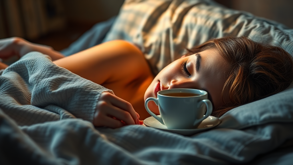 숙면을 부르는 대표적인 불면증 차: 캐모마일 (realistic 스타일)