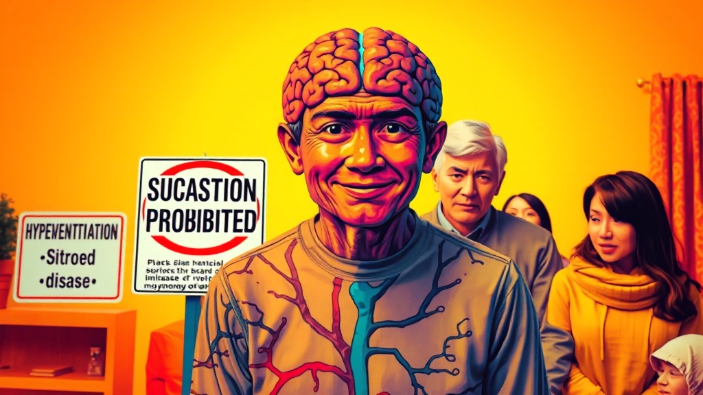 모야모야병 예후와 일상 관리 (popart 스타일)