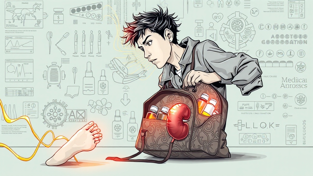 섭취 시 주의사항! (illustration 스타일)