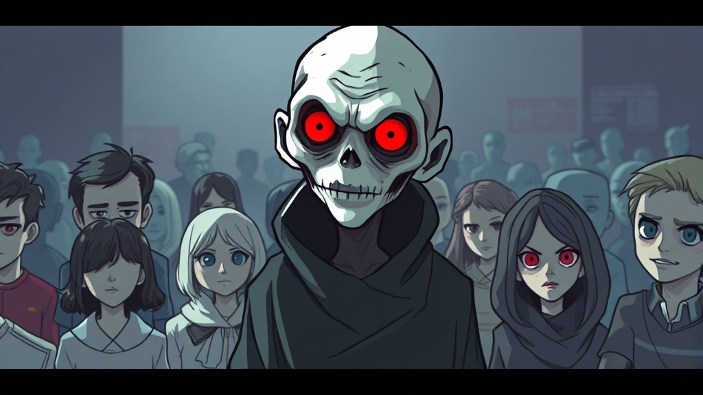 주제 및 메시지 해석 (illustration 스타일)