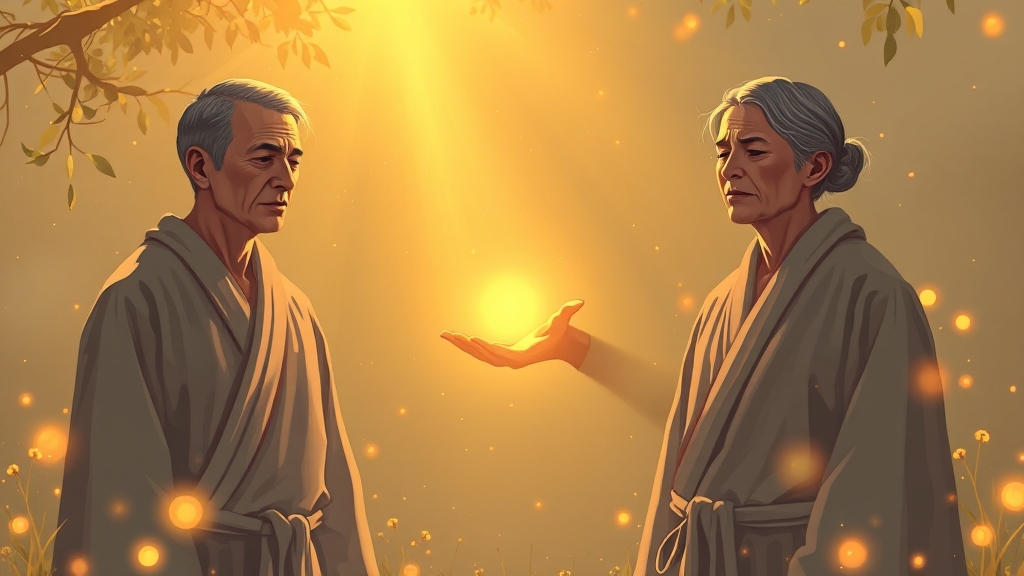후유증, 특히 신경통 관리 (illustration 스타일)