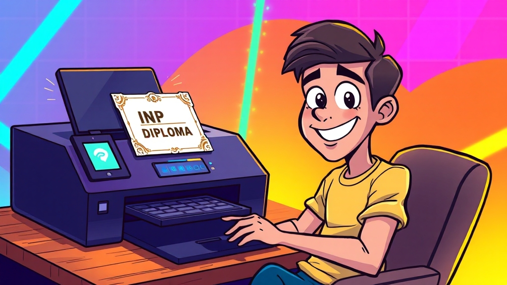 정부24로 졸업증명서 발급하기 (cartoon 스타일)