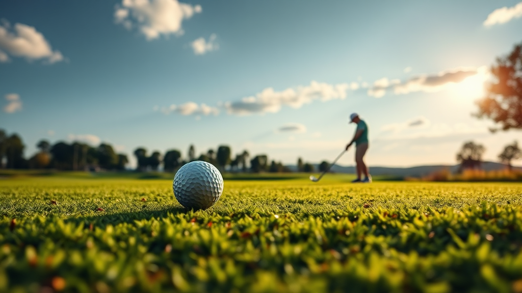 스마트하게 파크골프장 예약하는 방법 (realistic 스타일)