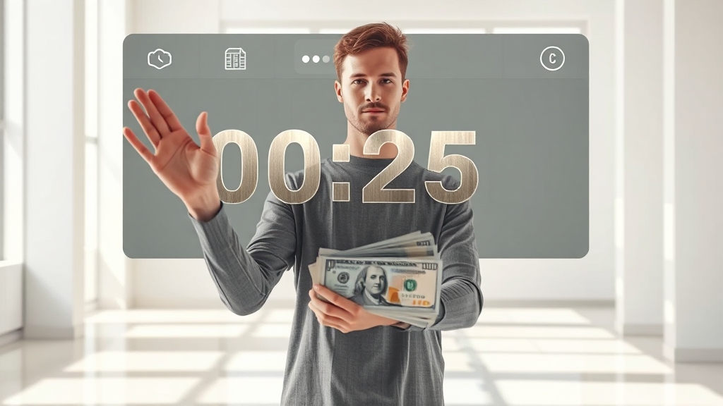 사업 일정 및 문의 방법 (realistic 스타일)